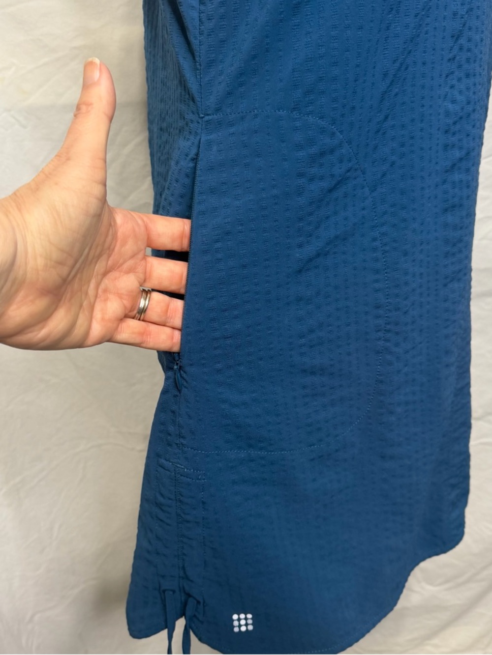 Title Nine Speed Racer Swim Cover Up Dress Quick Dry, UPF 50+ Beach / Pool Ready - Picture 8 of 12
